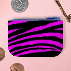 Pink Zebra Mini Coin Purse from ArtsNow.com Back