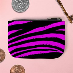 Pink Zebra Mini Coin Purse from ArtsNow.com Back