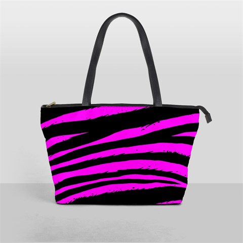 Pink Zebra Classic Shoulder Handbag from ArtsNow.com Front