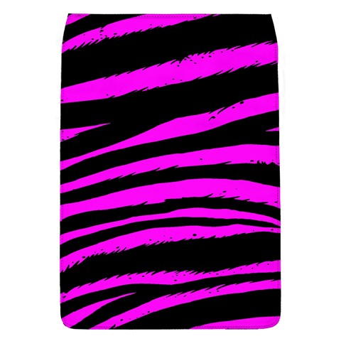 Pink Zebra Removable Flap Cover (Large) from ArtsNow.com Front