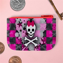 Princess Skull Heart Mini Coin Purse from ArtsNow.com Back