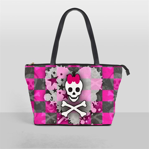 Princess Skull Heart Classic Shoulder Handbag from ArtsNow.com Front