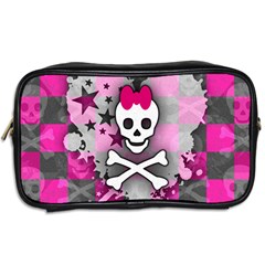 Princess Skull Heart Toiletries Bag (Two Sides) from ArtsNow.com Back