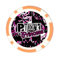 Punk Princess Poker Chip Card Guard (10 pack) from ArtsNow.com Front