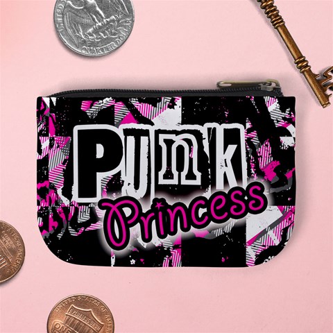 Punk Princess Mini Coin Purse from ArtsNow.com Back