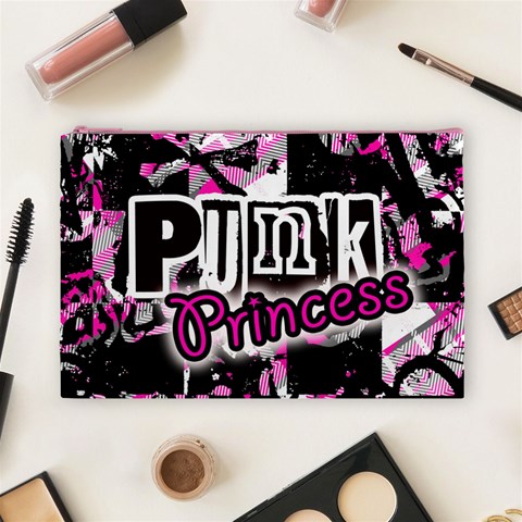 Punk Princess Cosmetic Bag (Large) from ArtsNow.com Front