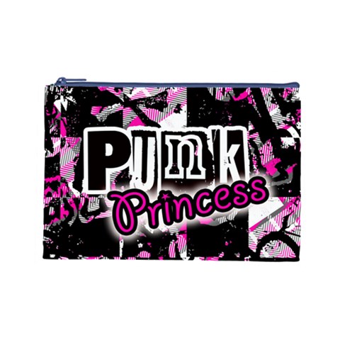 Punk Princess Cosmetic Bag (Large) from ArtsNow.com Front