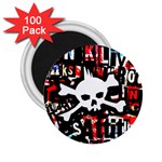 Punk Skull 2.25  Magnet (100 pack) 