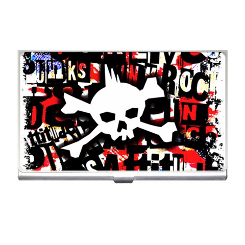 Punk Skull Business Card Holder from ArtsNow.com Front