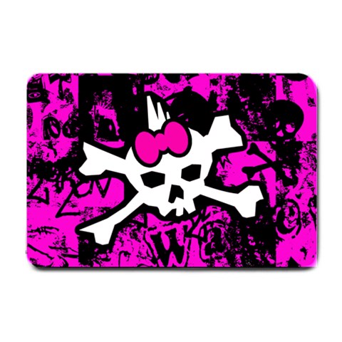 Punk Skull Princess Small Doormat from ArtsNow.com 24 x16  Door Mat