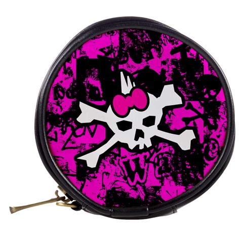 Punk Skull Princess Mini Makeup Bag from ArtsNow.com Back