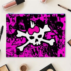 Punk Skull Princess Cosmetic Bag (XL) from ArtsNow.com Front