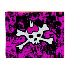 Punk Skull Princess Cosmetic Bag (XL) from ArtsNow.com Front