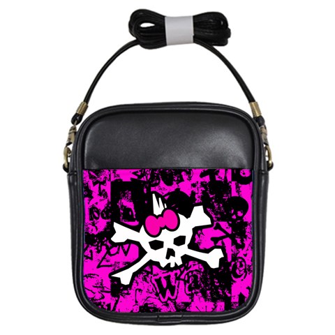 Punk Skull Princess Girls Sling Bag from ArtsNow.com Front