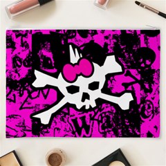 Punk Skull Princess Cosmetic Bag (XXXL) from ArtsNow.com Back