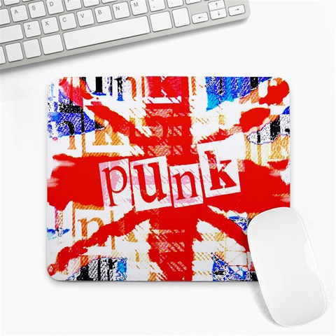 Punk Union Jack Large Mousepad from ArtsNow.com Front