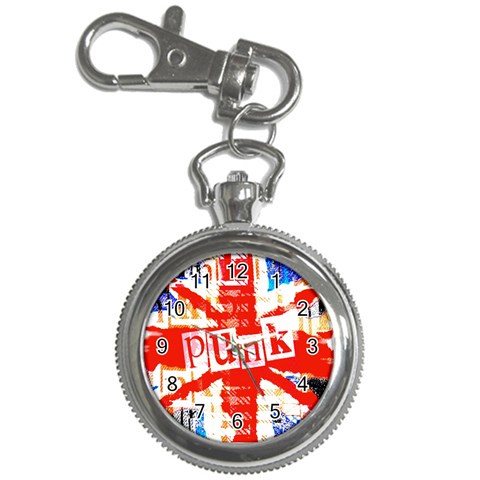 Punk Union Jack Key Chain Watch from ArtsNow.com Front