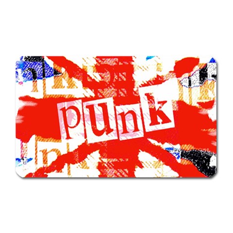 Punk Union Jack Magnet (Rectangular) from ArtsNow.com Front