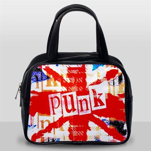 Punk Union Jack Classic Handbag (Two Sides) from ArtsNow.com Back