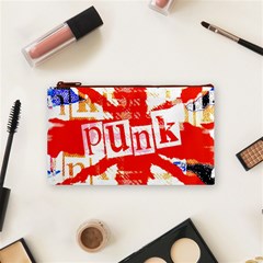 Punk Union Jack Cosmetic Bag (Small) from ArtsNow.com Front