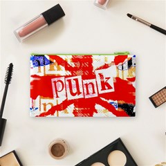 Punk Union Jack Cosmetic Bag (Small) from ArtsNow.com Back