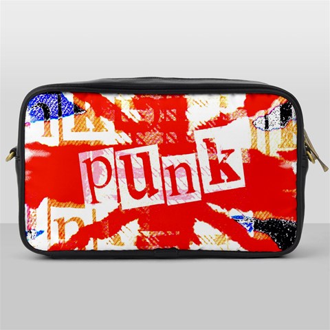 Punk Union Jack Toiletries Bag (One Side) from ArtsNow.com Front