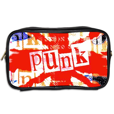 Punk Union Jack Toiletries Bag (Two Sides) from ArtsNow.com Back