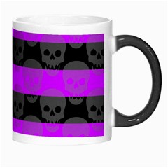 Purple Goth Skulls  Morph Mug from ArtsNow.com Right