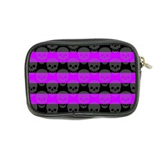 Purple Goth Skulls  Coin Purse from ArtsNow.com Back