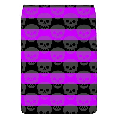 Purple Goth Skulls  Removable Flap Cover (Small) from ArtsNow.com Front