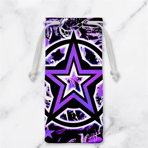 Purple Star Jewelry Bag from ArtsNow.com Front