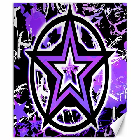 Purple Star Canvas 8  x 10  from ArtsNow.com 8.15 x9.66  Canvas - 1