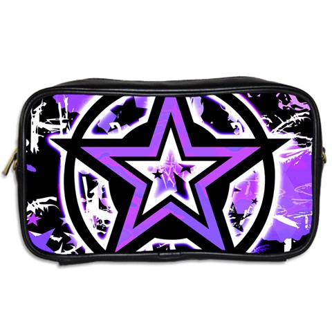 Purple Star Toiletries Bag (Two Sides) from ArtsNow.com Back