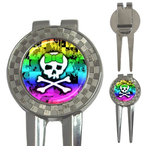 Rainbow Skull 3 Front