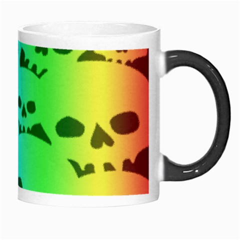 Rainbow Skull Collection Morph Mug from ArtsNow.com Right