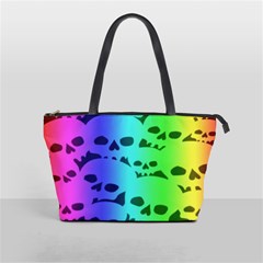 Rainbow Skull Collection Classic Shoulder Handbag from ArtsNow.com Front