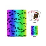 Rainbow Skull Collection Playing Cards (Mini)