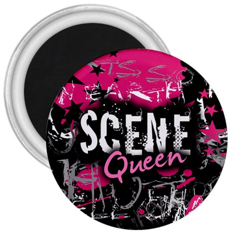 Scene Queen 3  Magnet from ArtsNow.com Front