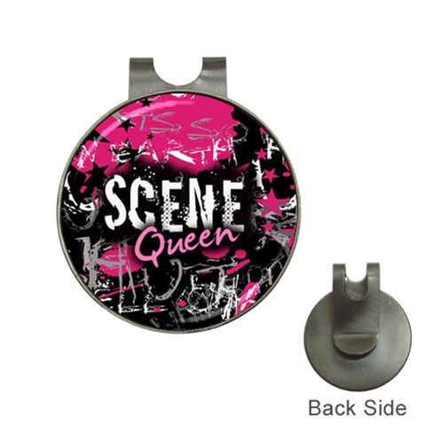 Scene Queen Golf Ball Marker Hat Clip from ArtsNow.com Front