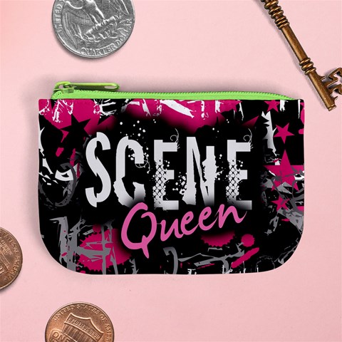 Scene Queen Mini Coin Purse from ArtsNow.com Front