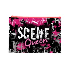 Scene Queen Cosmetic Bag (Large) from ArtsNow.com Front