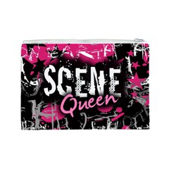 Scene Queen Cosmetic Bag (Large) from ArtsNow.com Back