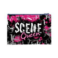 Scene Queen Cosmetic Bag (Large) from ArtsNow.com Back