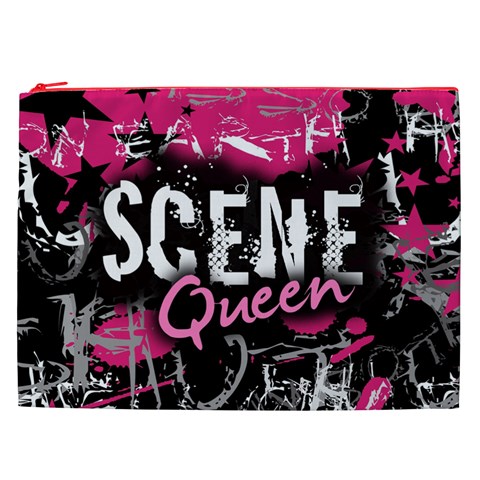 Scene Queen Cosmetic Bag (XXL) from ArtsNow.com Front