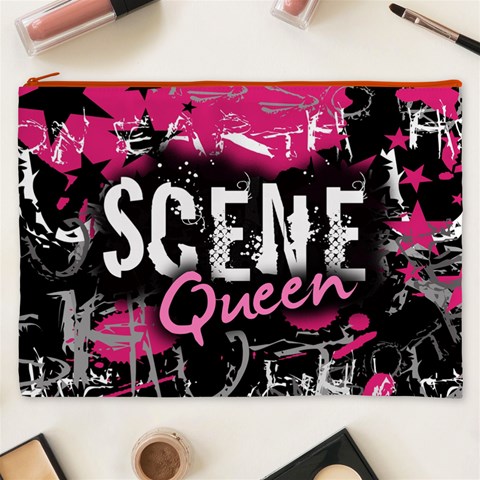 Scene Queen Cosmetic Bag (XXXL) from ArtsNow.com Front