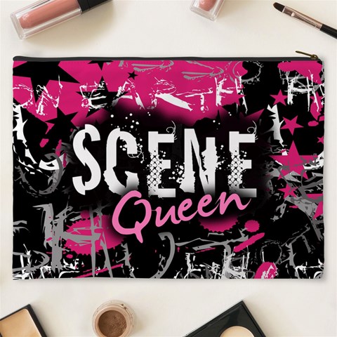 Scene Queen Cosmetic Bag (XXXL) from ArtsNow.com Back