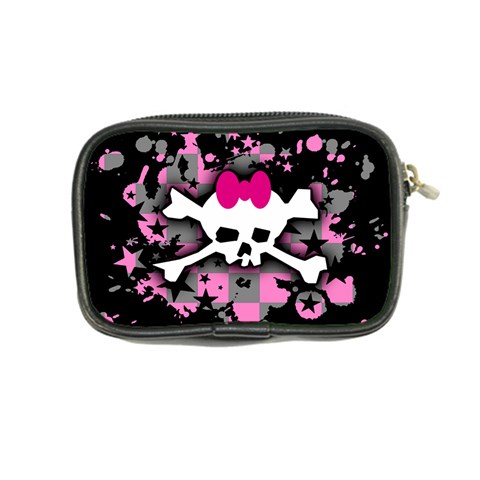 Scene Skull Splatter Coin Purse from ArtsNow.com Back