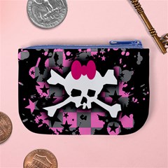 Scene Skull Splatter Mini Coin Purse from ArtsNow.com Back