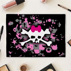 Scene Skull Splatter Cosmetic Bag (XL) from ArtsNow.com Back