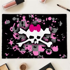 Scene Skull Splatter Cosmetic Bag (XXL) from ArtsNow.com Front